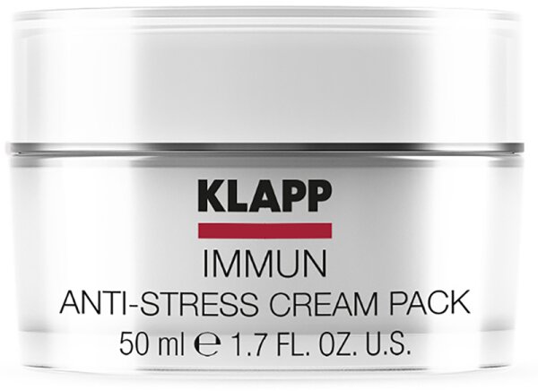 KLAPP Skin Care Science Immun Anti-Stress Cream Pack Gesichtsmaske
