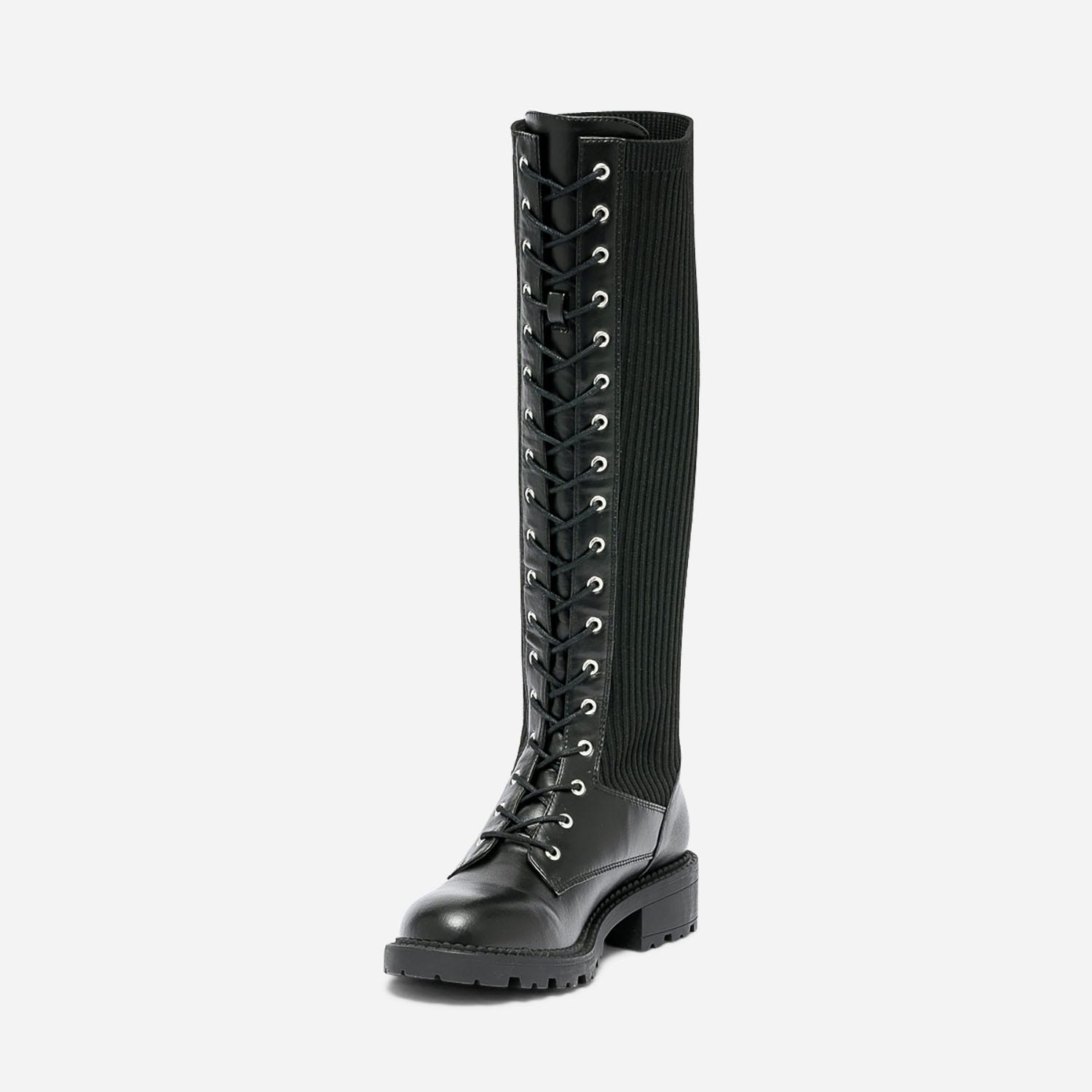 Botte-chaussette TEXTO noire