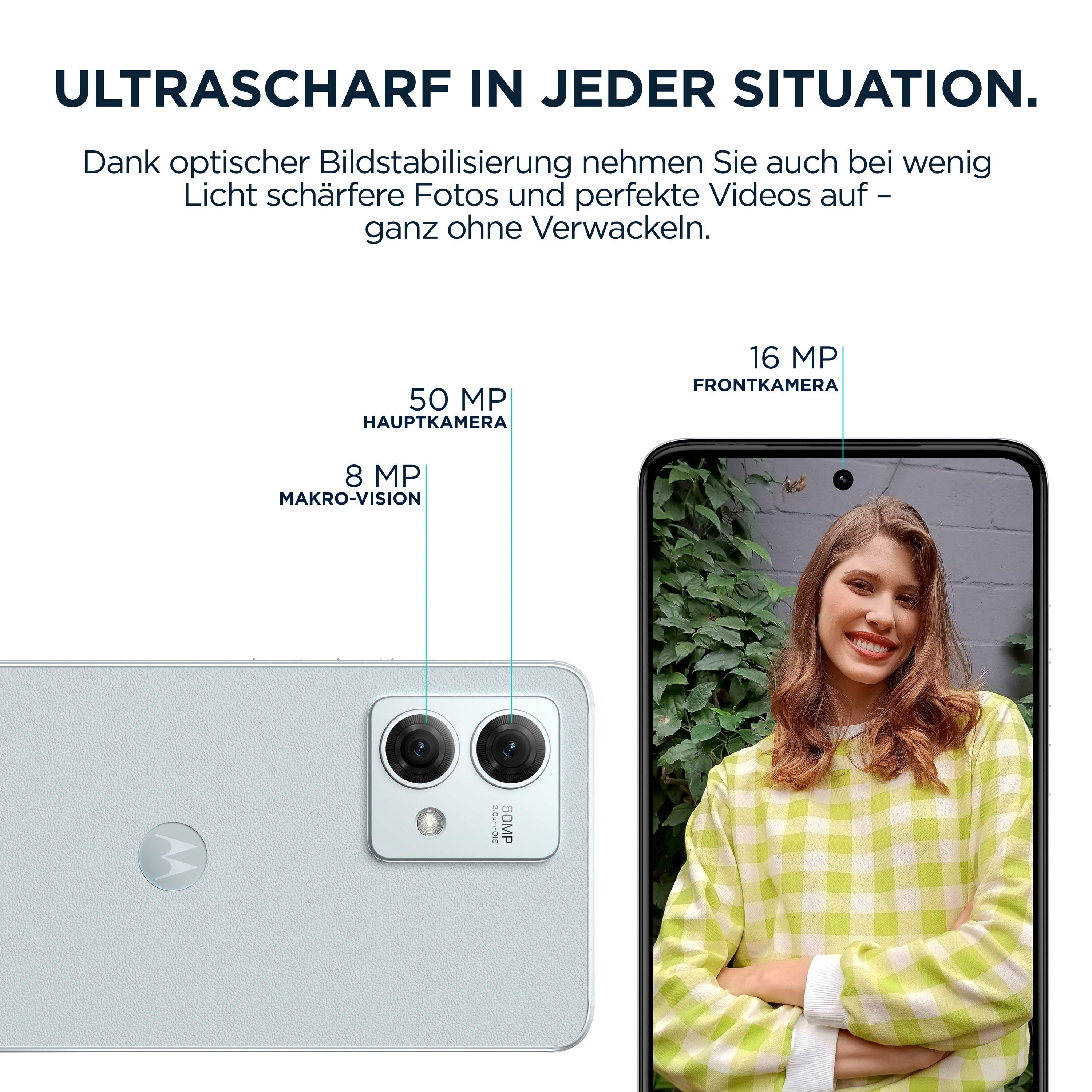 Motorola g84 Smartphone (16,64 cm/6,55 Zoll, 50 MP Kamera)