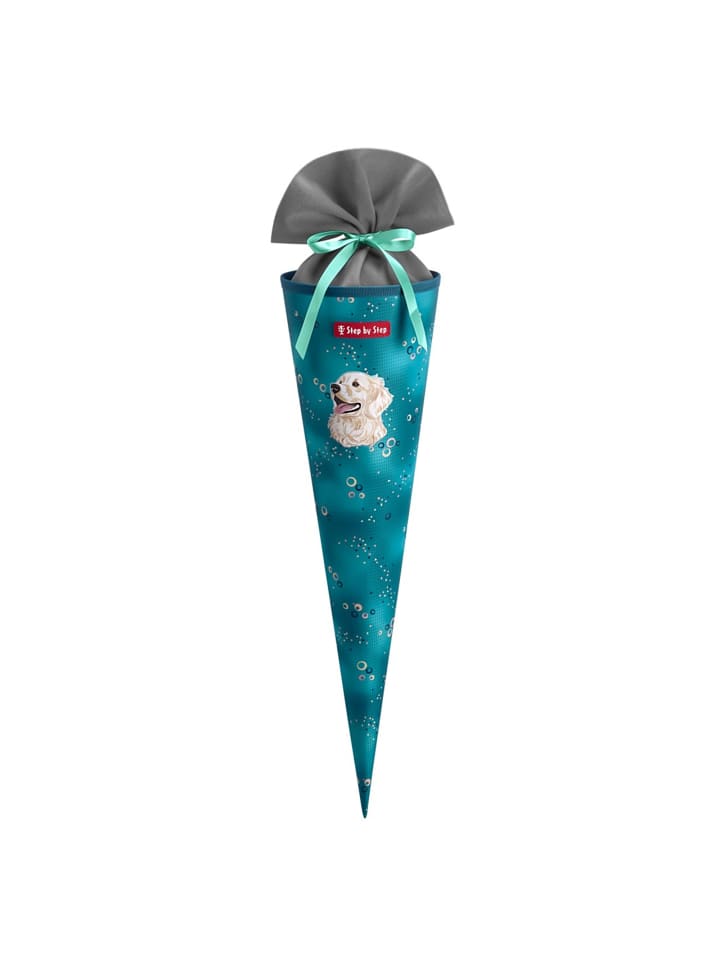 Step by Step Schultüte, mit eingenähtem Bändchen in Dog Basty günstig kaufen onesize