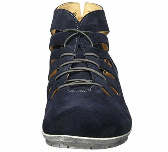 THINK Schnür-Stiefeletten blau