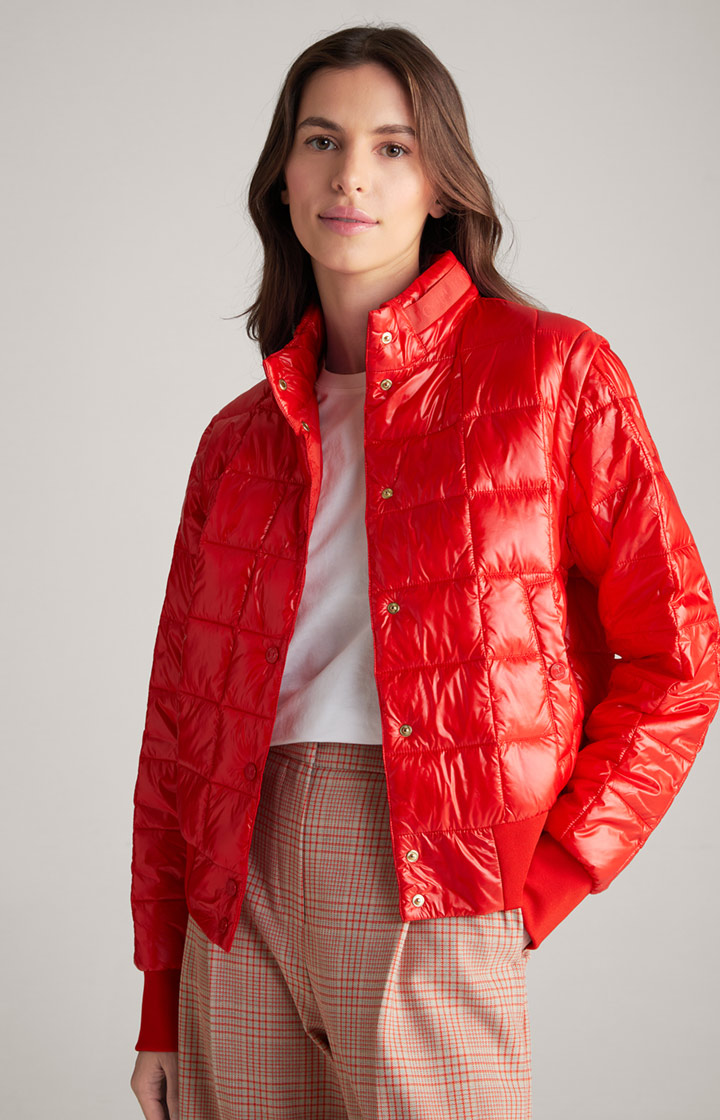 2in1-Steppjacke in Rot