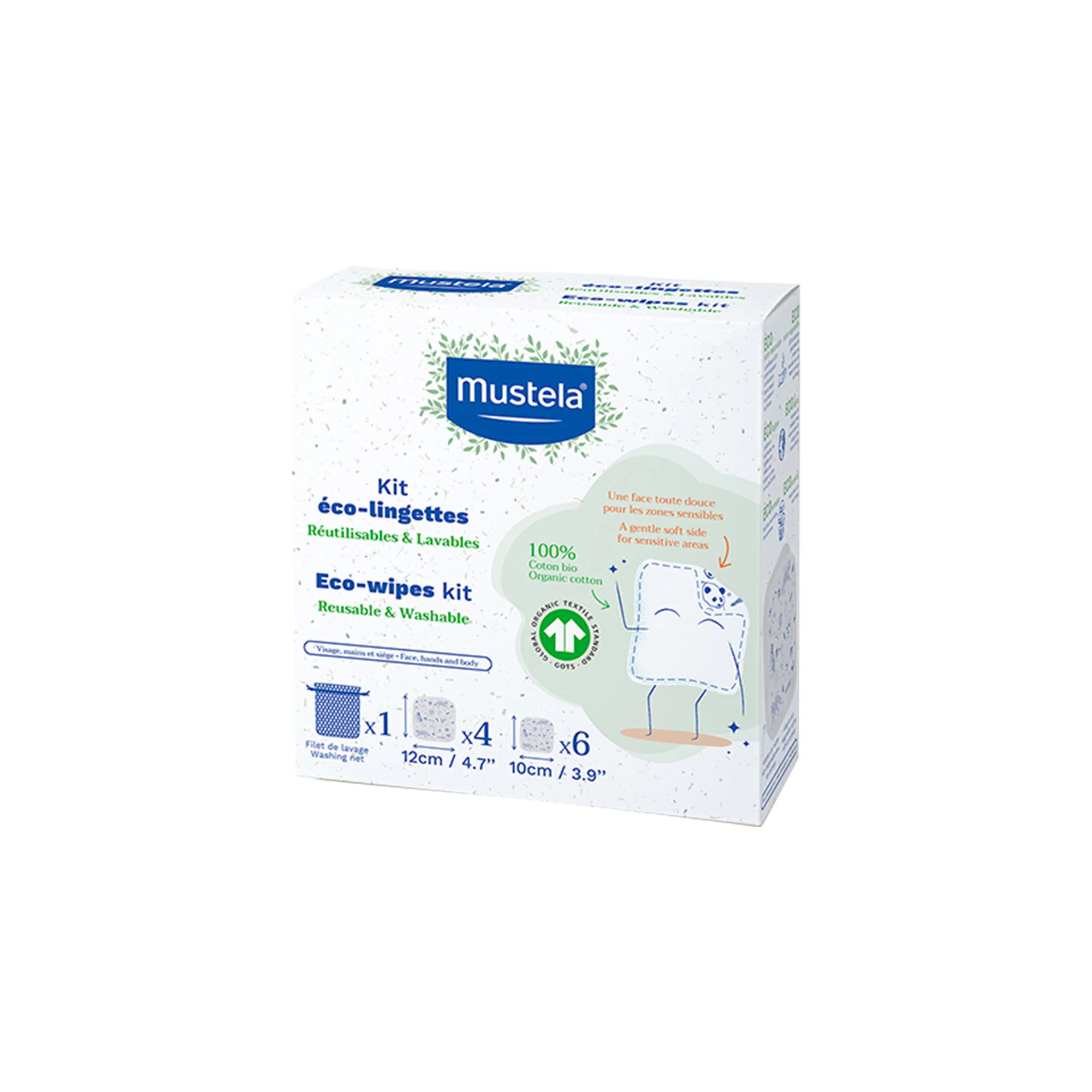 Family BIO SALVIETTE RIUTILIZZABILI - Salviettine Detergenti, Trattamento Bebè, Prodotti per Bambini
