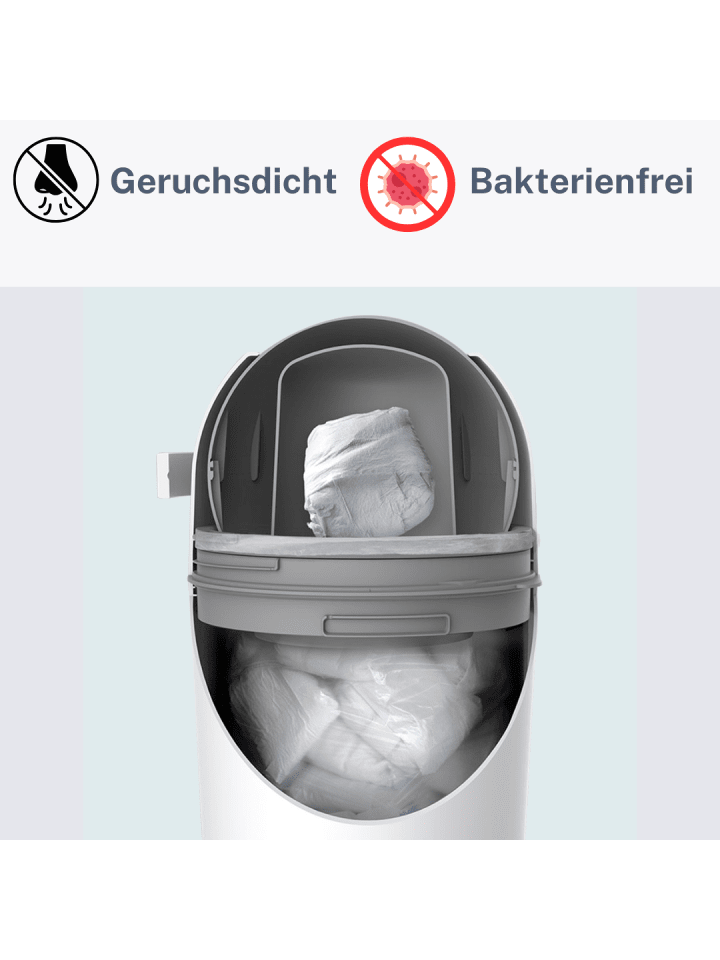 Kinderhaus Blaubär Magic Majestic Windeleimer mit 1er Nachfüllpack TOP in White günstig kaufen onesize