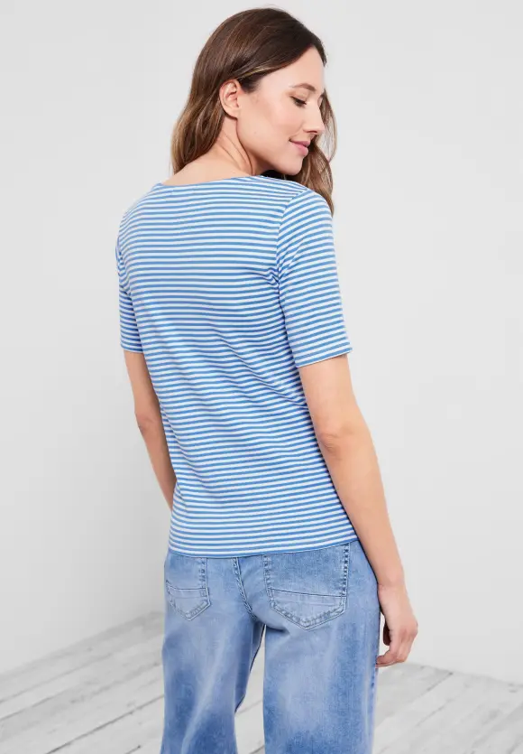CECIL T-Shirt mit Streifenmuster