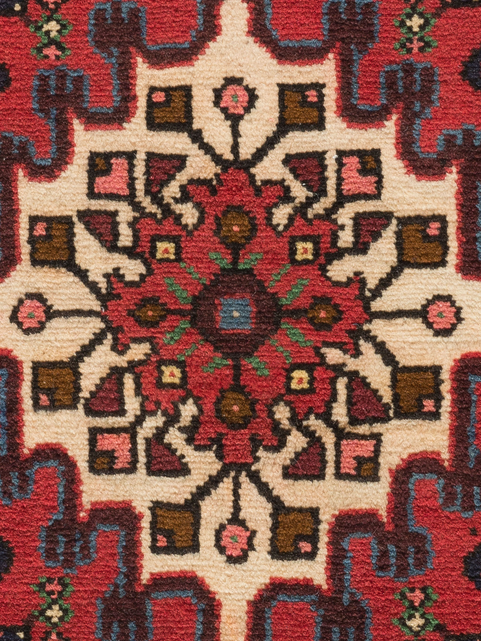 Hosseinabad Hamadan ca. 100 x 150 cm, Unikat / Einzelstück