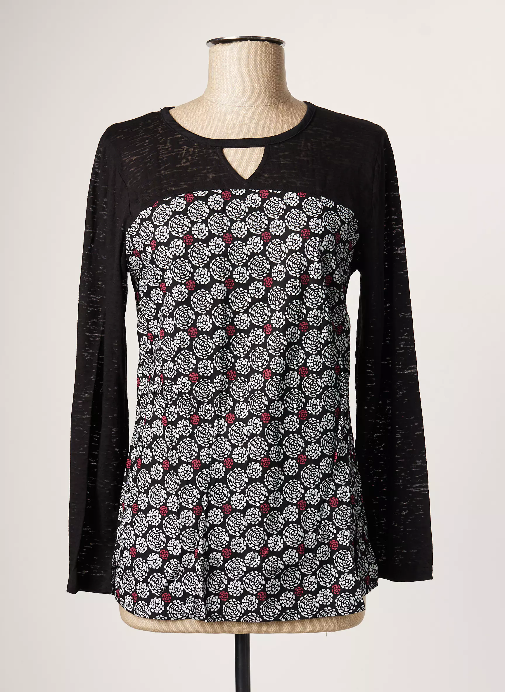 Bamboo S Tshirts Femme couleur noir