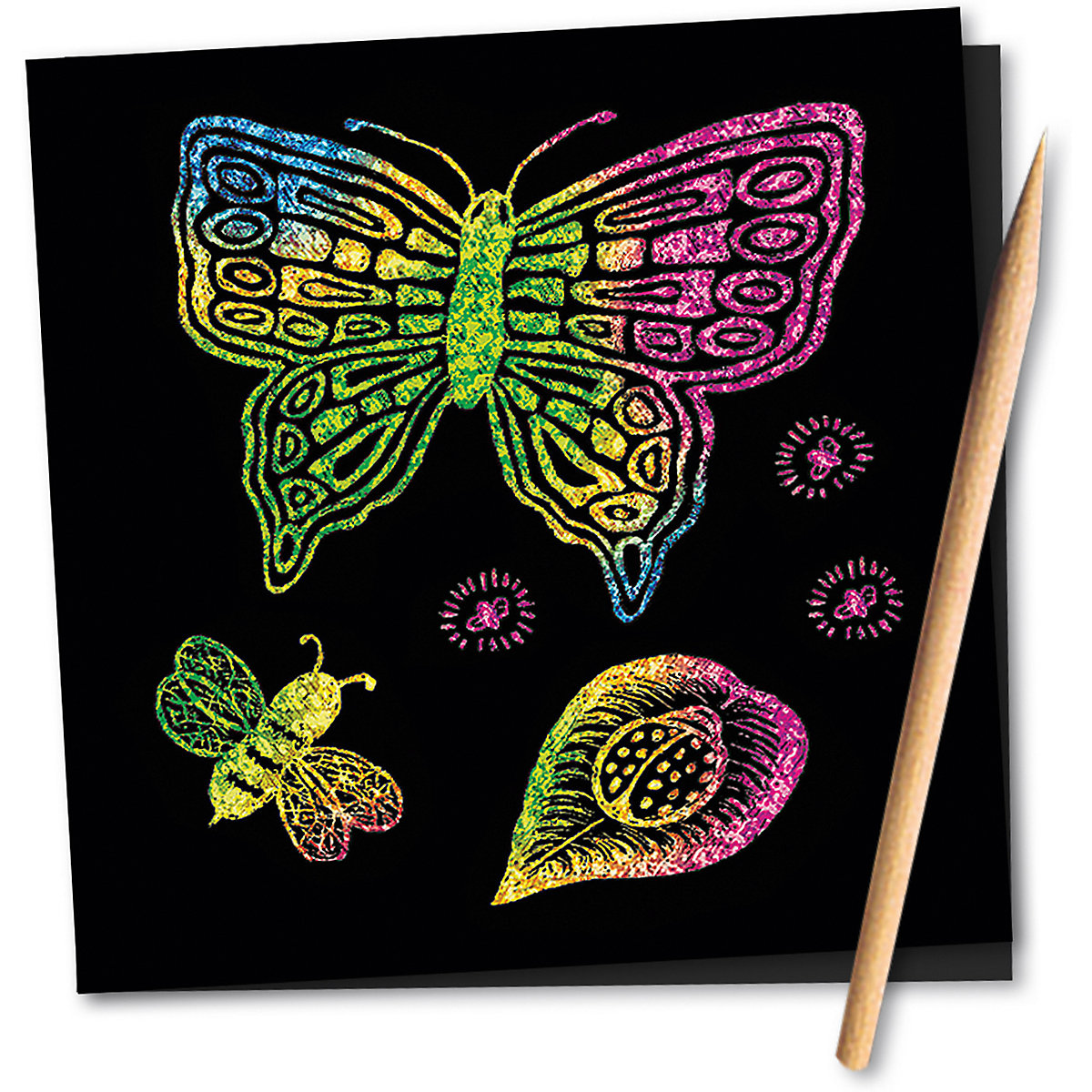 Scratch Art Doodle