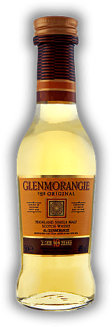 Glenmorangie Original Ten Years Single Malt Whisky 0,05 Liter Glenmorangie Original Ten Years Single Malt Whisky 0,05 Liter In Fässern aus feinster amerikanischer Weißeiche gereift. Alter 10 J. - 0,05	 Liter - Vol 40%
