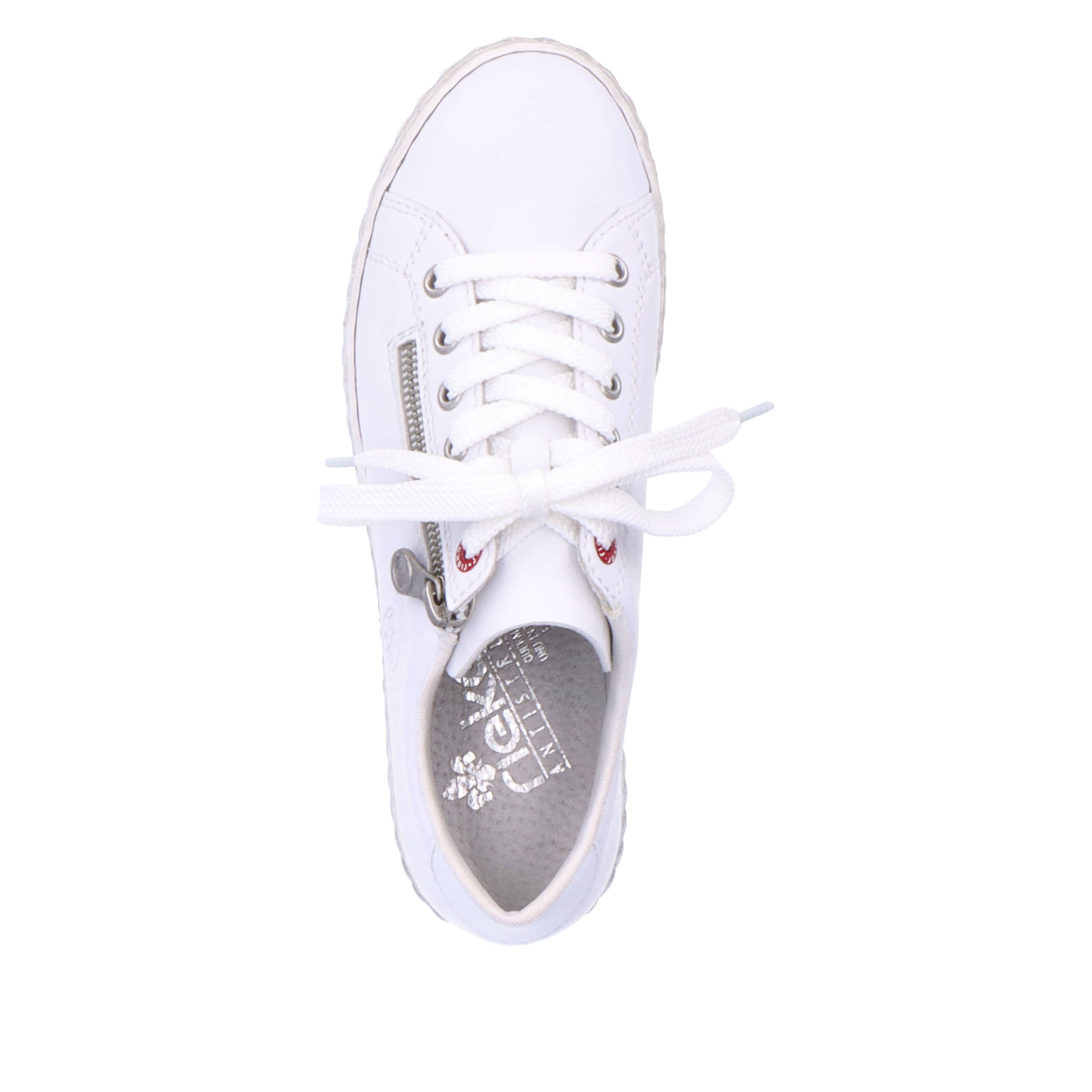 Rieker Damen Sneaker Low reinweiss