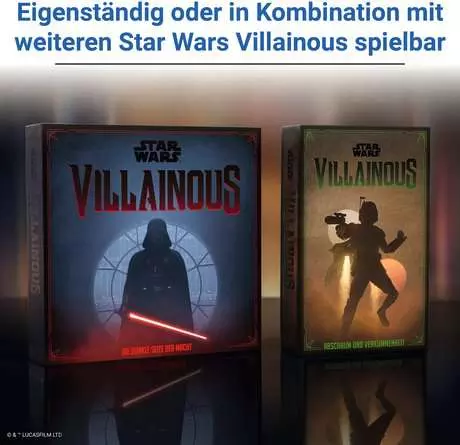 Star Wars Villainous: Abschaum & Verkommenheit - Spiel ab 10 Jahren