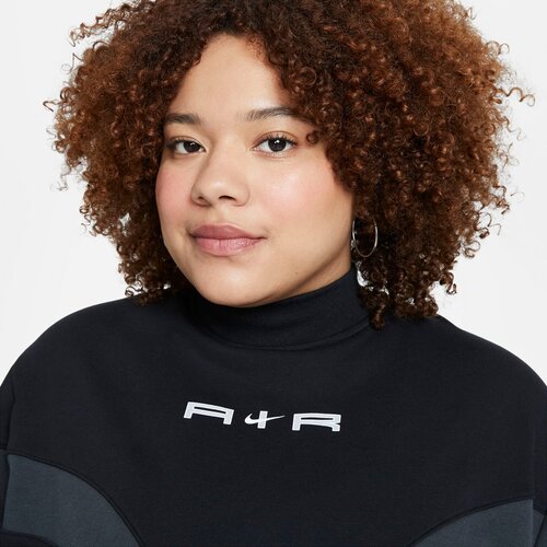 DAMEN SWEATSHIRT AIR FLC MOCK LS