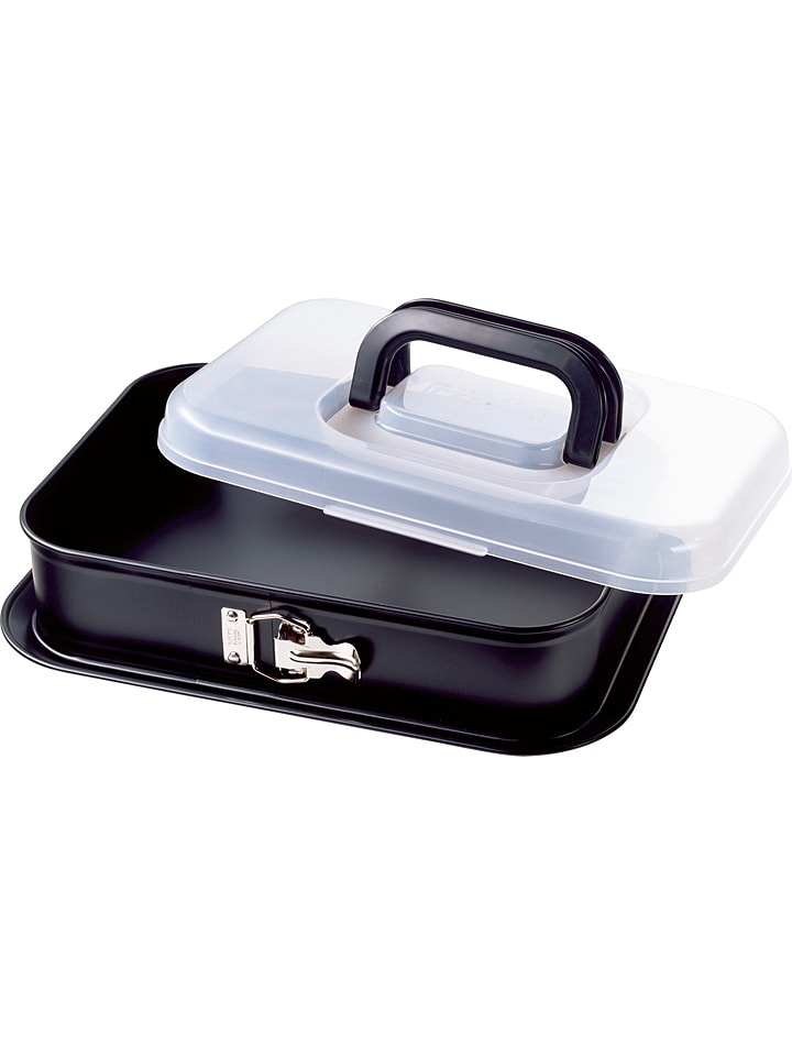 Kaiser Springform mit Deckel in Schwarz - (L)35 x (B)24 cm günstig kaufen onesize