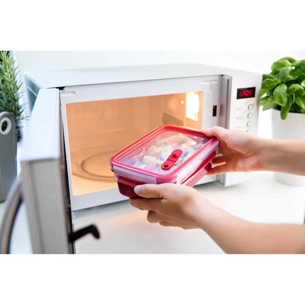 Emsa Frischhaltedose Rund CLIP & MICRO 1.1 L, Kunststoff, (1-tlg)