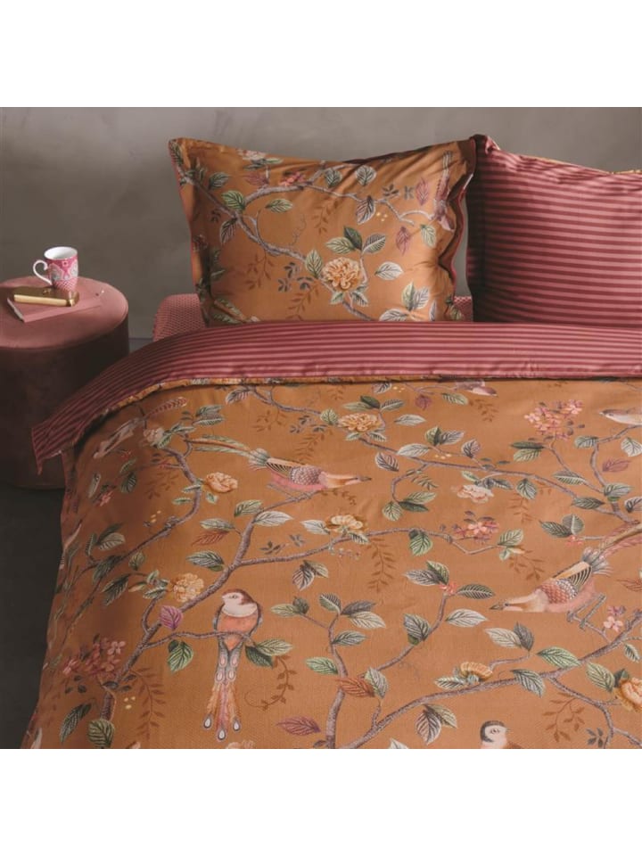 PiP Studio Bettwäsche Good Nightingale in Braun günstig kaufen