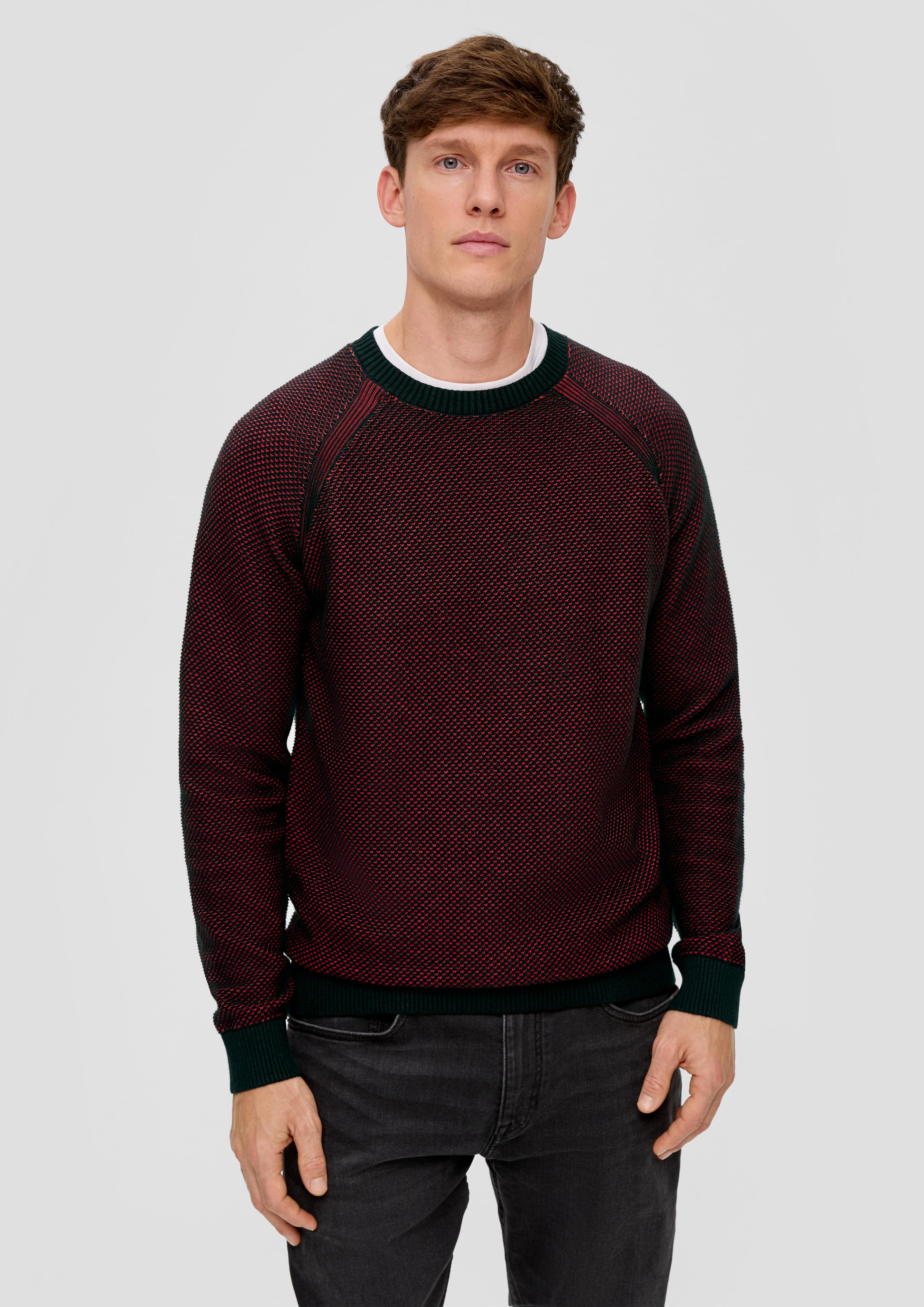 Strickpullover mit Crew Neck  2137410-99W4
