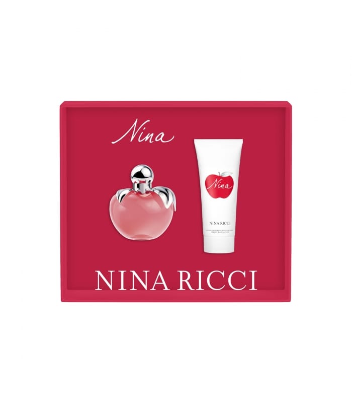 Nina Ricci-NINA-Coffret Eau de toilette 50 ml et lait pour le corps 75 ml
