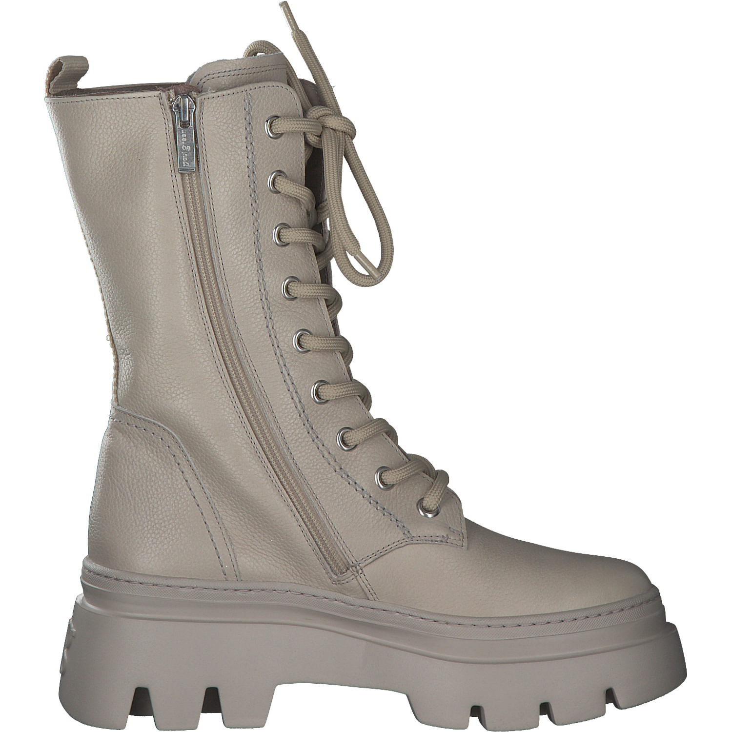 Paul Green 9090, Schnürstiefel, Damen, Beige