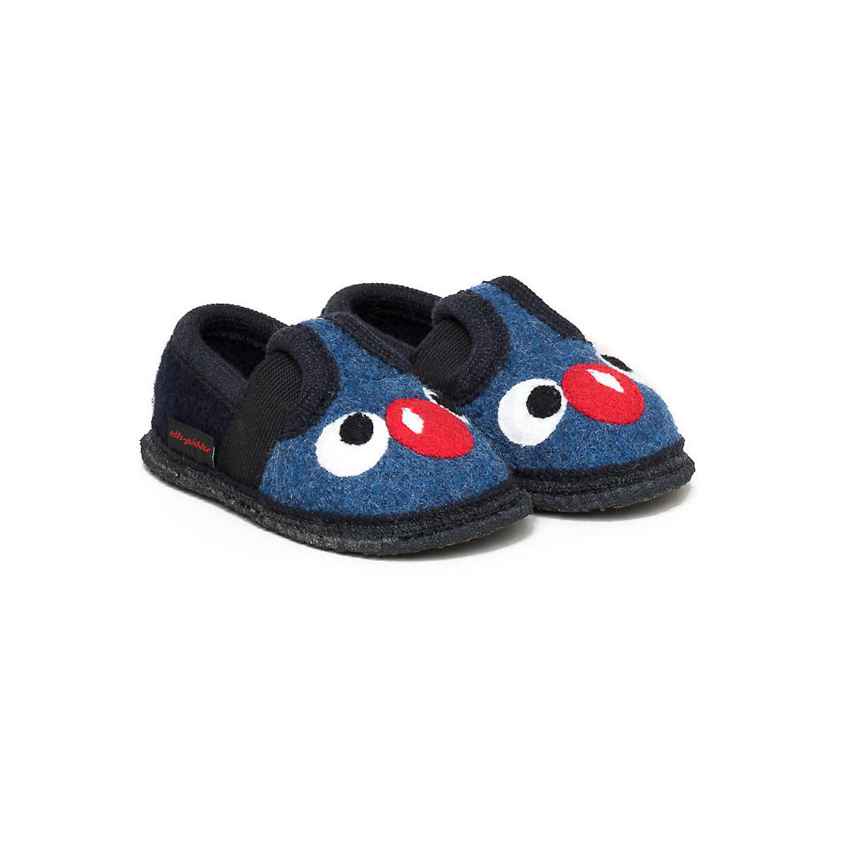 Walkpantoffel Bobby Face Filzpantoffeln