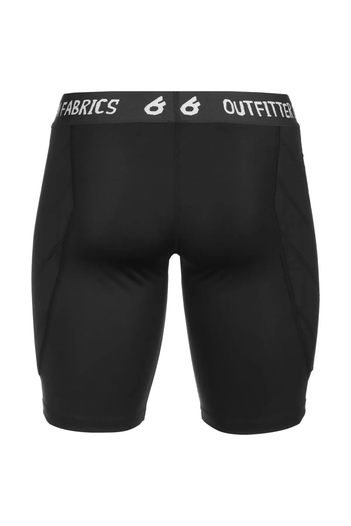 Outfitter  Sport-Leggings - Schwarz - Mittlerer Bund