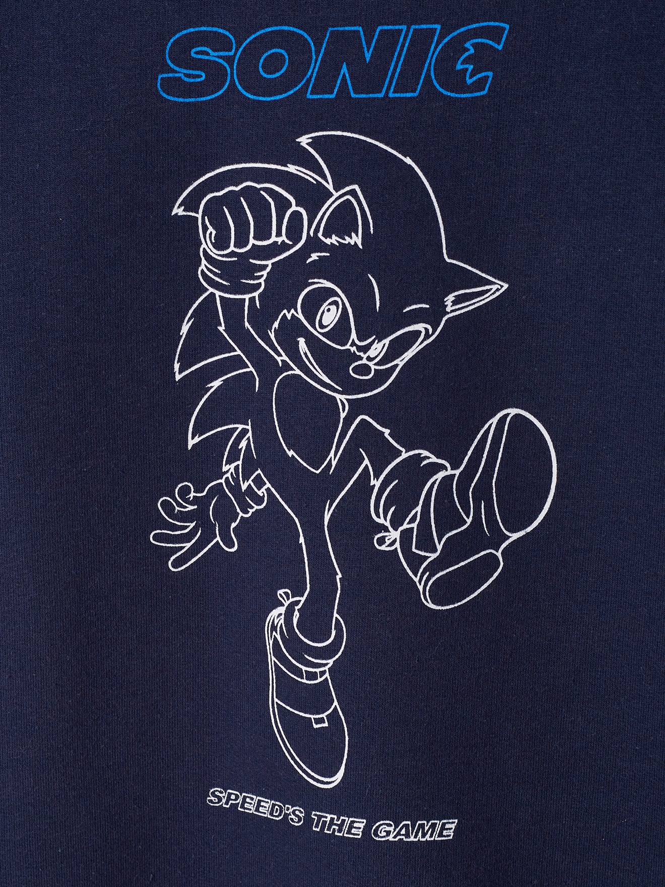 Sweat garçon Sonic® bleu marine