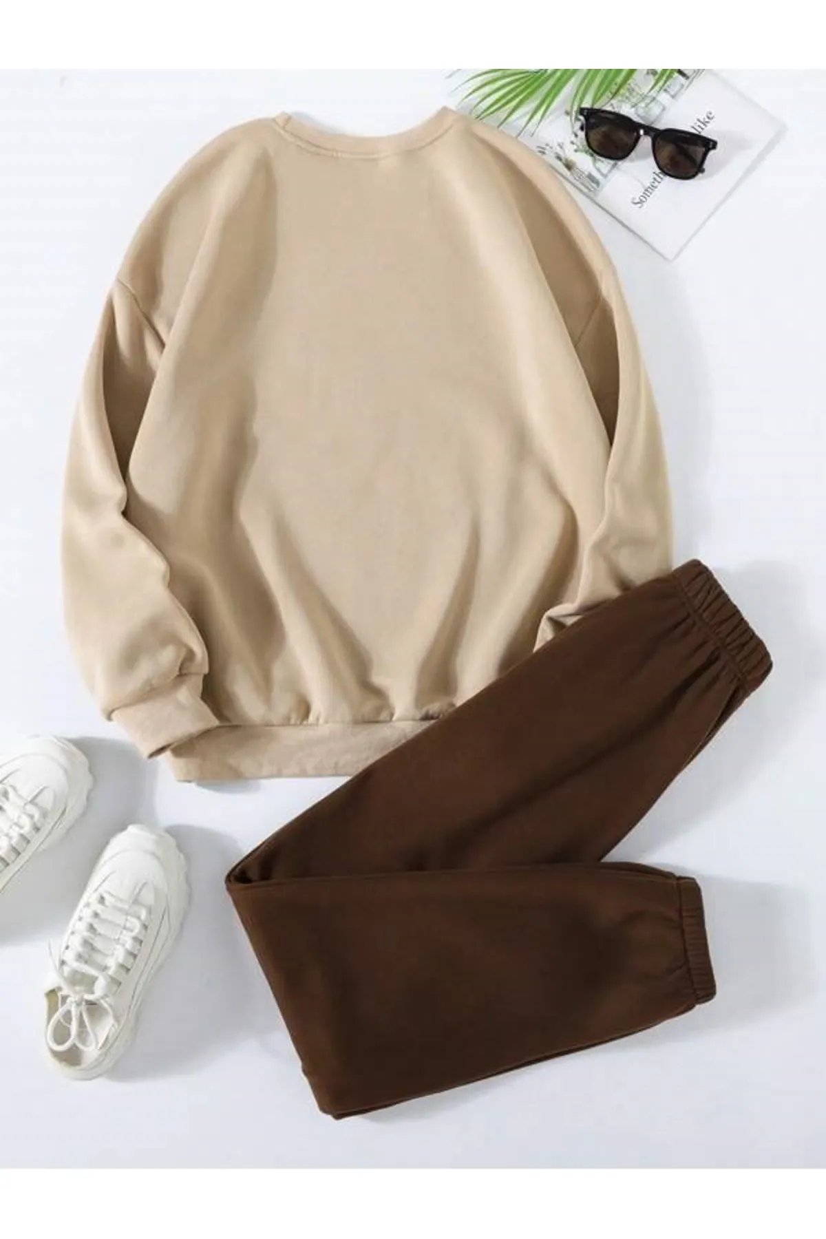MOONBULL  Trainingsanzug - Beige - Regular Fit