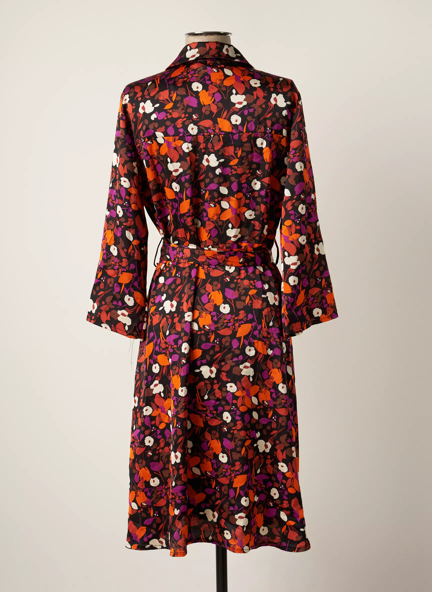 Rue Des Abbesses Robes Mi Longues Femme couleur orange
