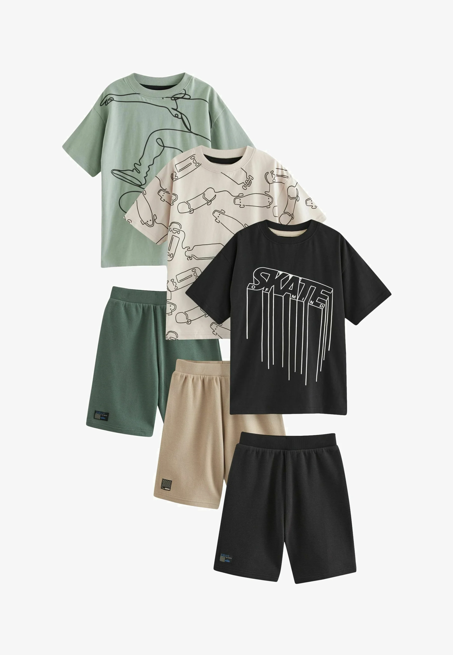 Siguiente PAQUETE DE 3 - AJUSTE REGULAR - Pijamas