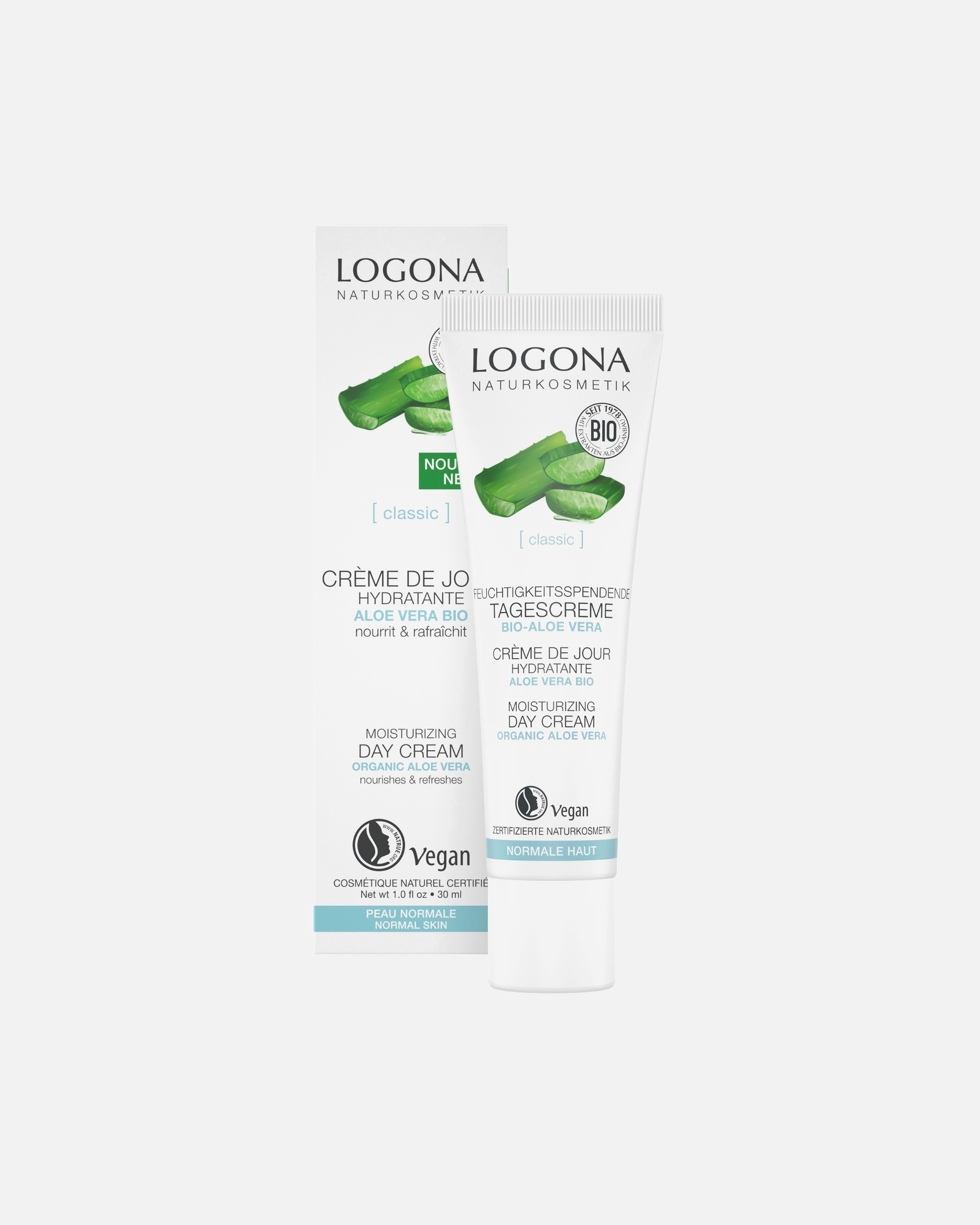 Logona Aloe Vera Nawilżający krem na dzień