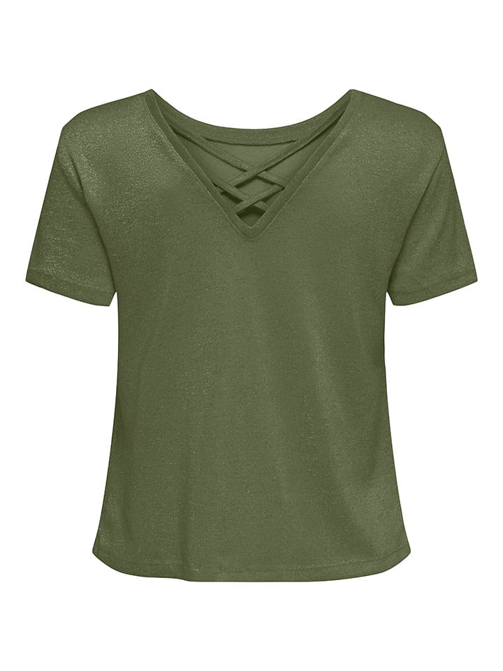 ONLY Shirt in Khaki günstig kaufen