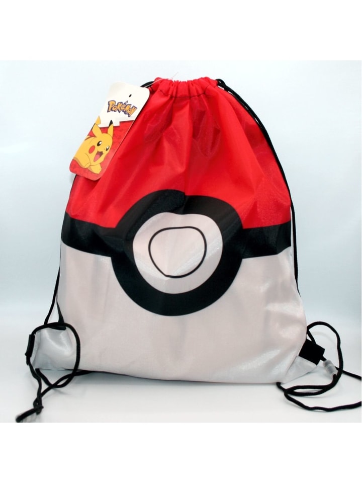 Pokémon Rucksack Set | Pokeball Motiv | Pokemon | Kinder Tasche in Sportbeutel günstig kaufen onesize