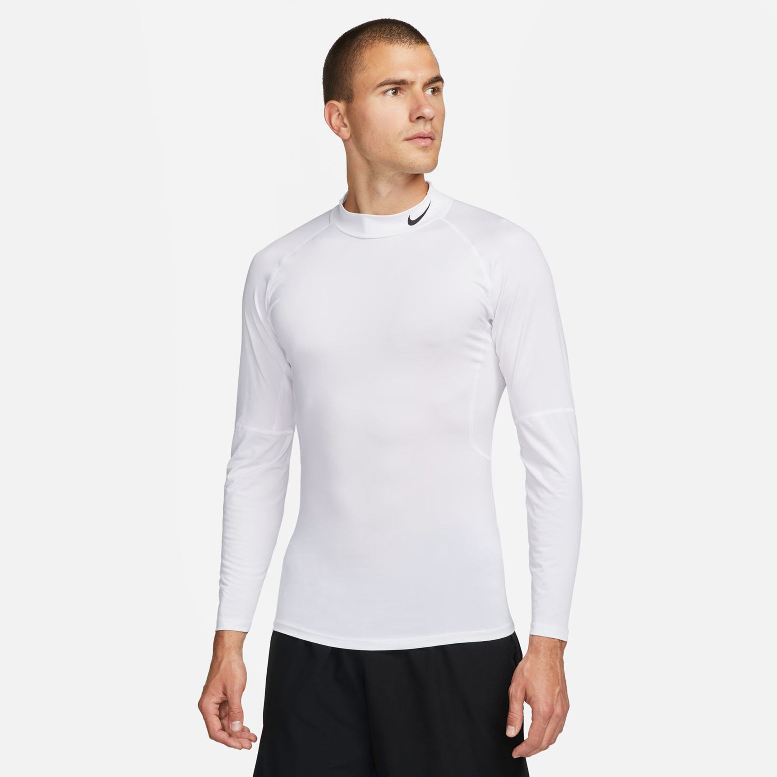 Dri-Fit Longsleeve Herren - Weiß