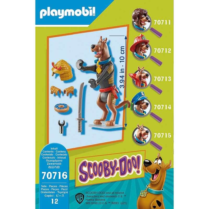 70716 Playmobil Scooby doo samurai Playmobil