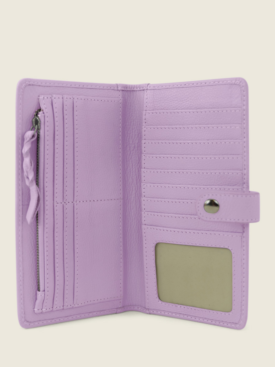 LePortefeuille Charlotte N°2 Pastel - Lilas