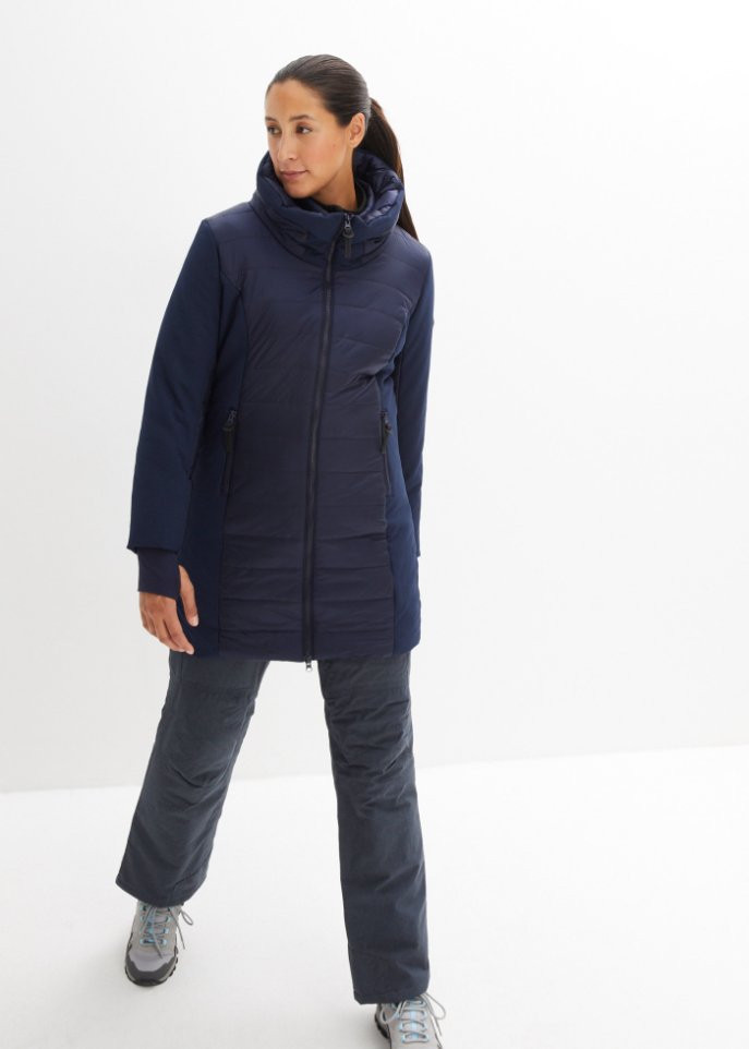 Wasserabweisende Outdoor Longjacke