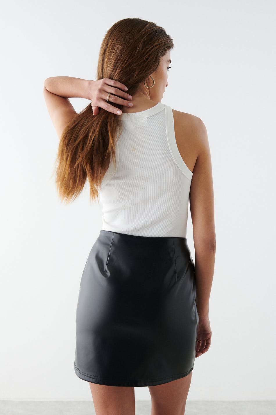 Jolie pu skirt