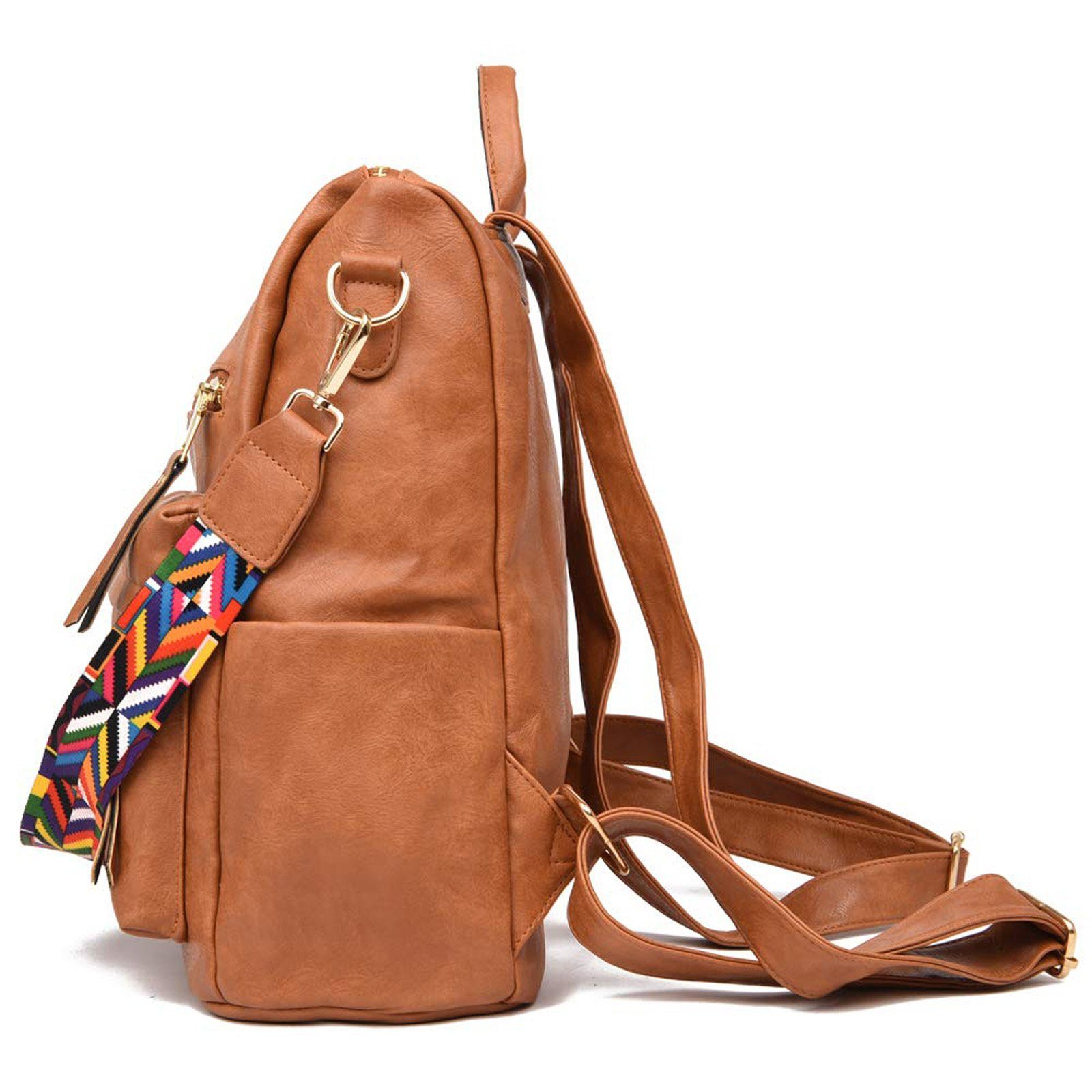 TAN.TOMI Freizeitrucksack Damen Mode Rucksack Geldbörsen Mehrzweck, Design Handtaschen und Schultertasche