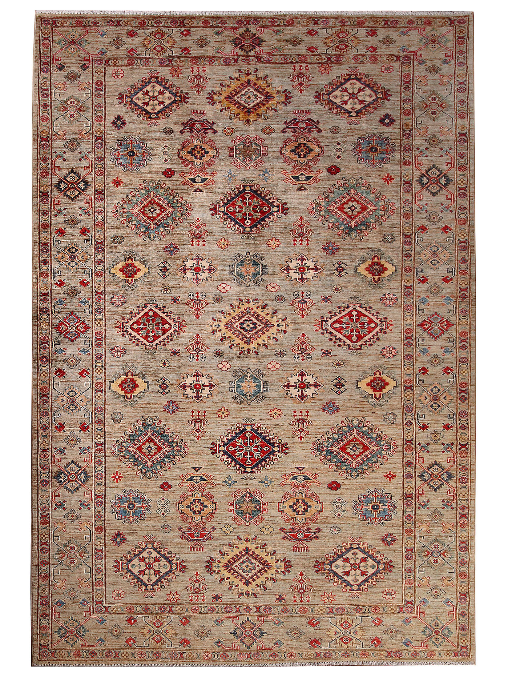 Kazak Ghazni ca. 195 x 288 cm, Unikat / Einzelstück