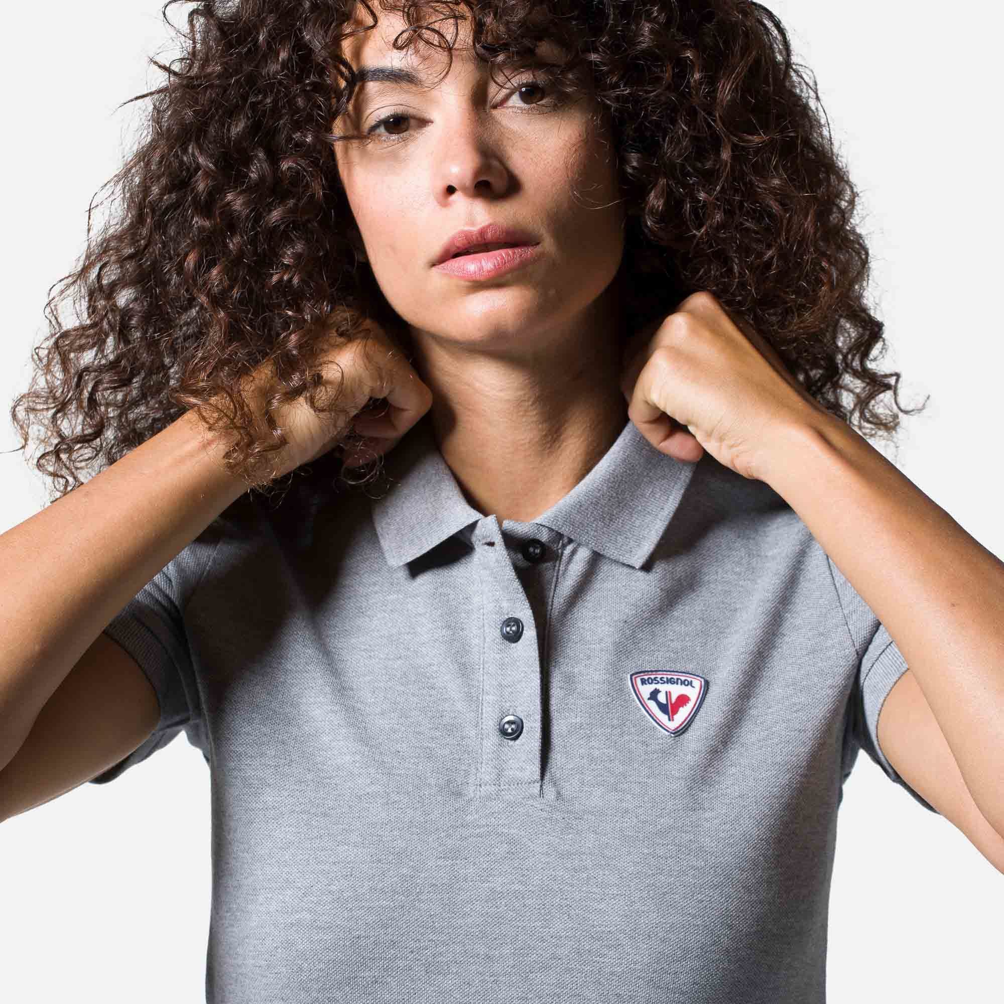Polo Logo Femme