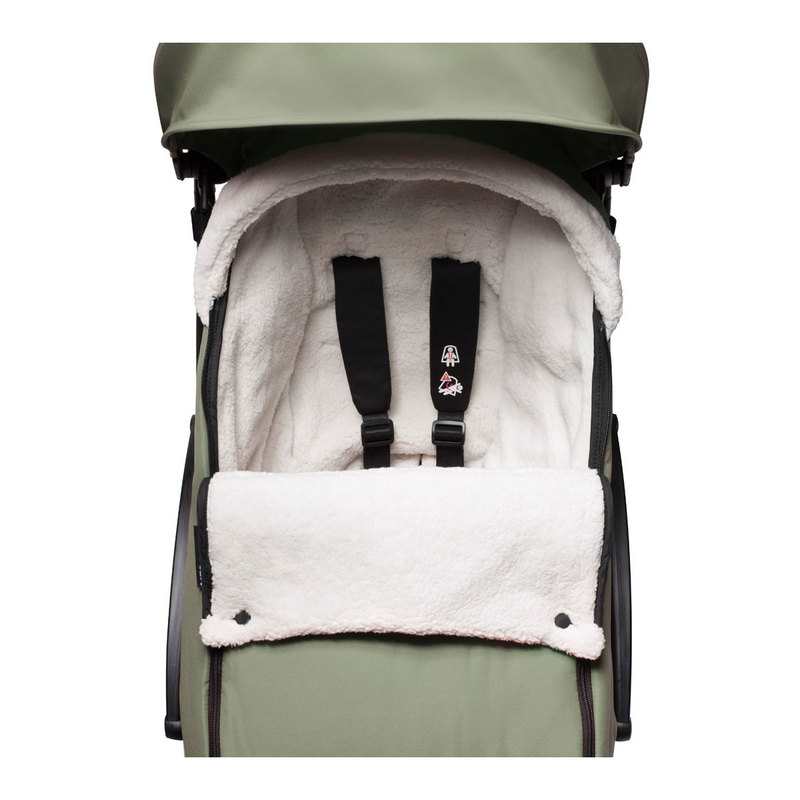 Chancelière polaire olive Babyzen