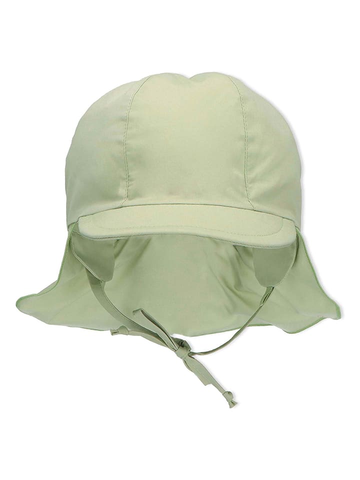 Sterntaler Schirmmütze mit Nackenschutz in Grün günstig kaufen