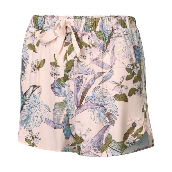 Damen Sommer Shorty Pyjama, AOP