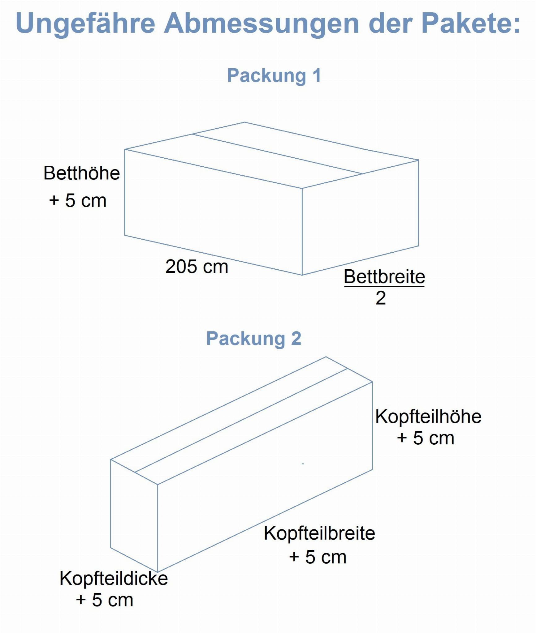 yourhouse24 Boxspringbett Guliette mit 2 Bettkästen, Doppelbett mit Bonell-Matratze + Topper