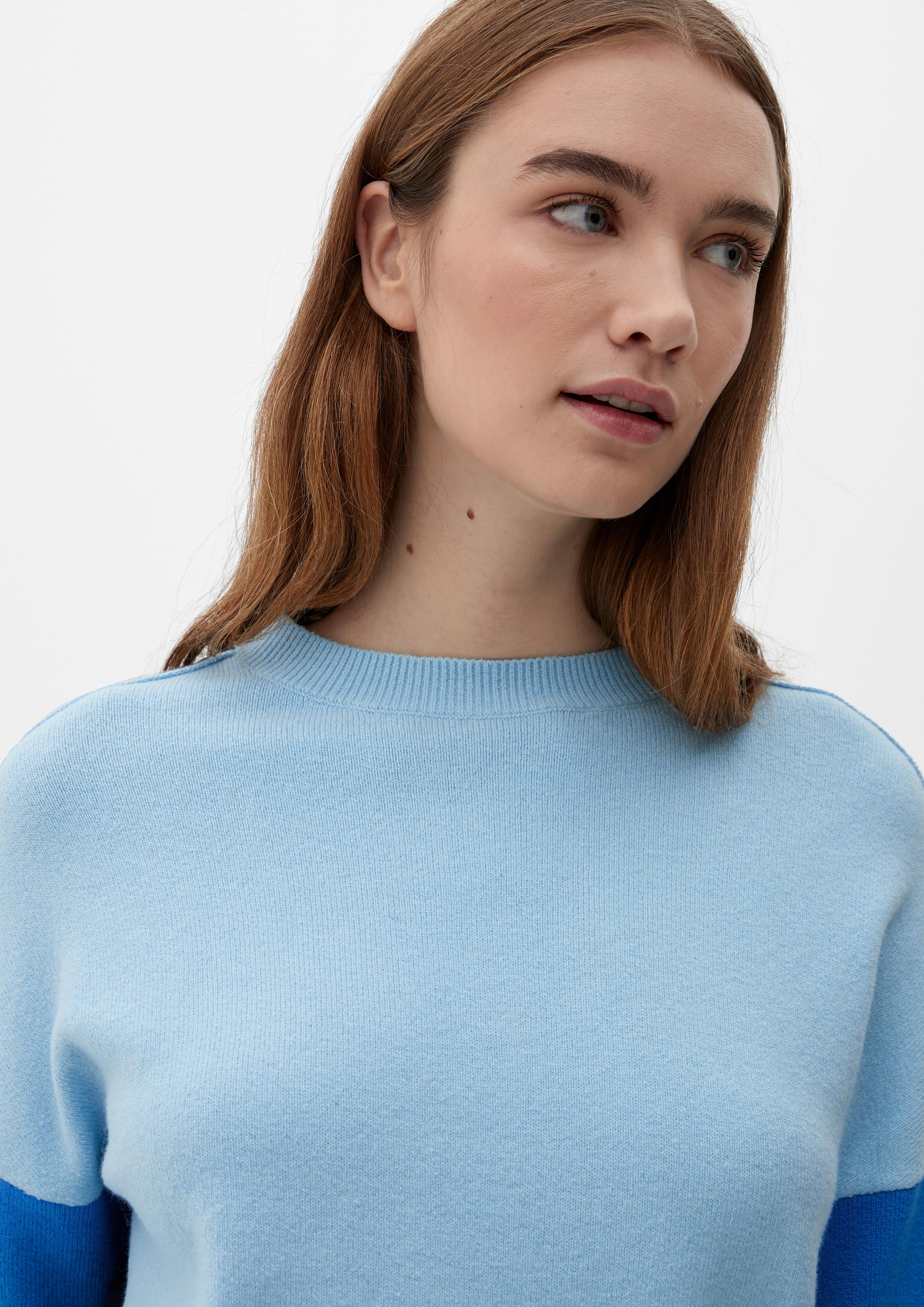 Strickpullover mit Colour Blocking  2124193-59X8
