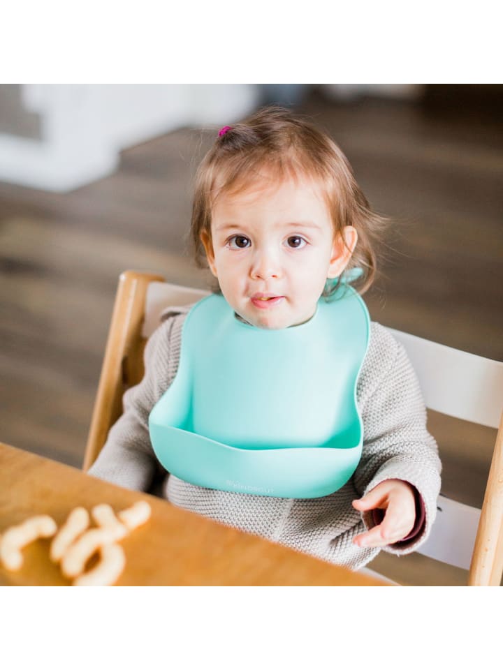 Kindsgut  Silikonlätzchen in Mint günstig kaufen onesize