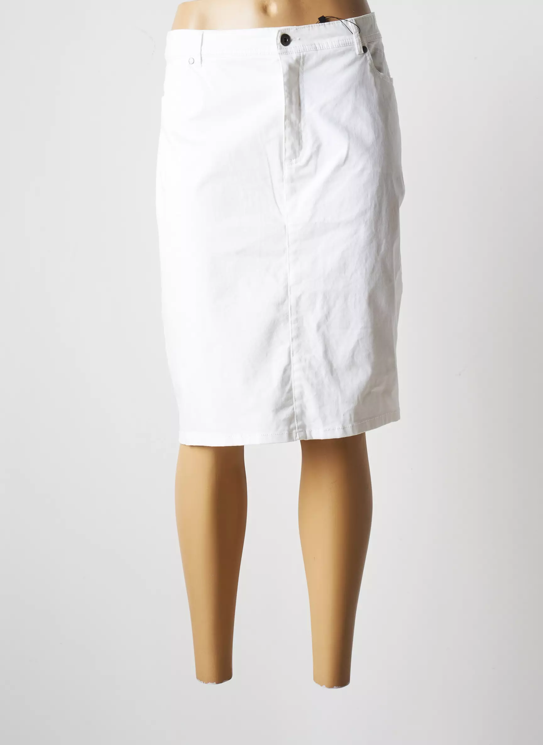 Jensen Jupes Mi Longues Femme couleur blanc