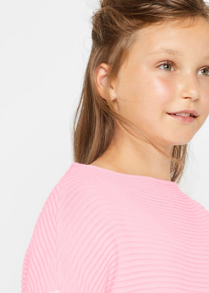 Mädchen Long-Pullover