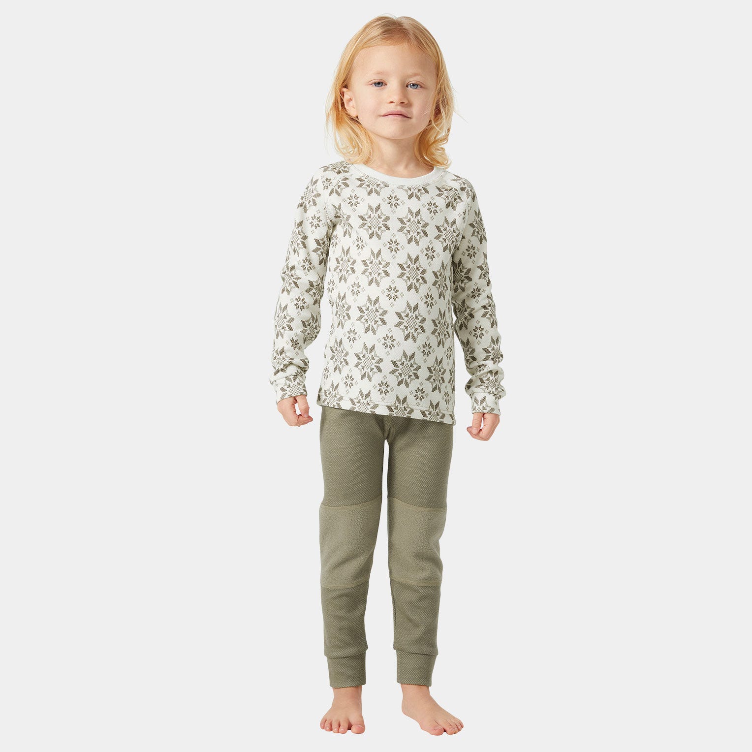 Kids' HH Graphic LIFA® Merino Base Layer Set