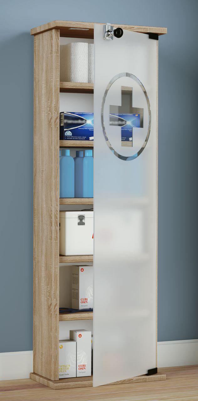 VCM Medizinschrank 