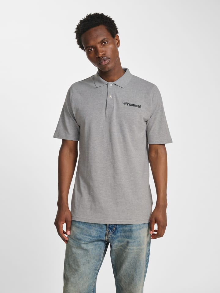 Hummel Hummel Polo Hmlmover Herren in GREY MELANGE günstig kaufen